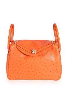 Hermès сумка Lindy 30 pre-owned с ручками и ремнем Hermes