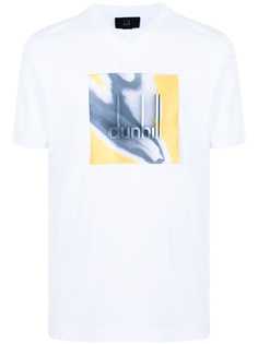 Dunhill футболка с логотипом