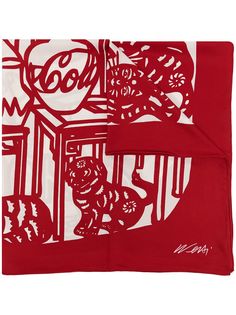 TASCHEN шелковый платок Ai Weiwei. The Silk Scarf Cats and Dogs