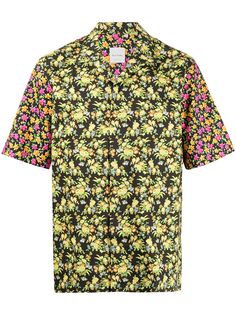 PAUL SMITH рубашка с цветочным принтом