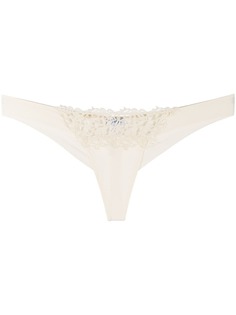 La Perla трусы-стринги с кружевом