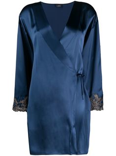 La Perla халат с кружевными вставками