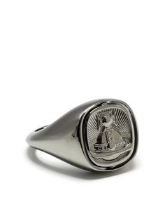 Vivienne Westwood кольцо с гравировкой Orb