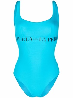 La Perla купальник с вышитым логотипом