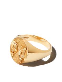 Foundrae перстень Pisces из желтого золота
