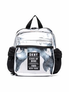 Dkny Kids рюкзак с карманами и нашивкой-логотипом