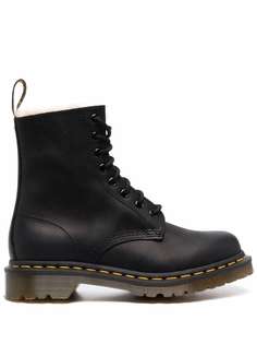 Dr. Martens ботинки 1460 Serena с искусственным мехом