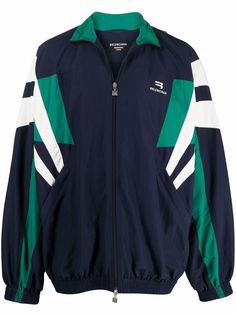 Balenciaga спортивная куртка с логотипом