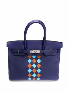 Hermès сумка Tressage Birkin 35 pre-owned Hermes