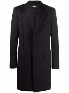 Karl Lagerfeld пальто с логотипом
