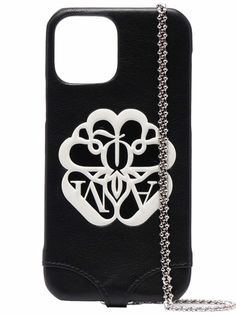 Alexander McQueen чехол для iPhone 12 с логотипом