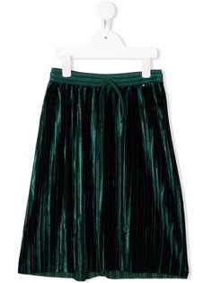 Molo плиссированная юбка с эффектом металлик