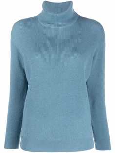 Brunello Cucinelli кашемировый джемпер с высоким воротником