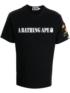 A BATHING APE® футболка с логотипом Bape