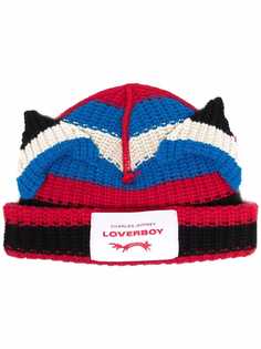 Charles Jeffrey Loverboy шапка бини Chunky Ears в полоску