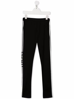 Balmain Kids легинсы с логотипом