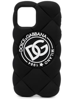 Dolce & Gabbana стеганый чехол для iPhone 12 Pro