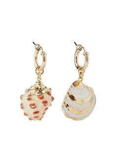 Brinker & Eliza позолоченные серьги с подвесками