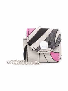 Emilio Pucci Junior мини-сумка на плечо с абстрактным принтом