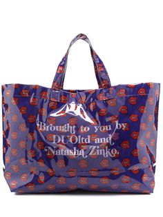 Natasha Zinko сумка-тоут с принтом