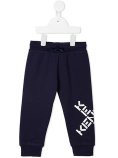 Kenzo Kids спортивные брюки с логотипом