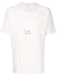 Saint Laurent футболка The Sound of Silence