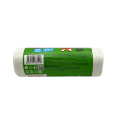 Мешки мусорные Manuka белые 25 л 44х46 см 20 шт