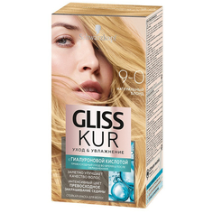 Краска для волос GLISS KUR Уход и увлажнение 9-0 Натуральный блонд 150 мл