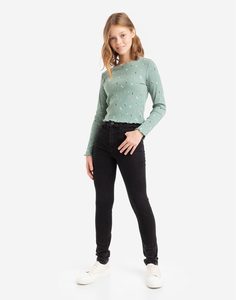 Чёрные джинсы Legging для девочки Gloria Jeans