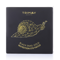 Trimay, Патчи для век Black Snail Gold, 90 г