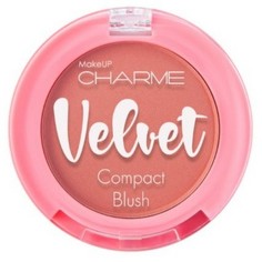 Charme, Румяна Velvet Compact, тон 102