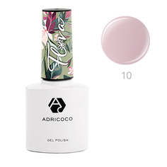 ADRICOCO, Гель-лак Flora №10, Японская камелия