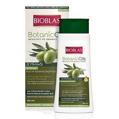 Шампунь для волос BIOBLAS с оливковым маслом для поврежденных волос 360 мл