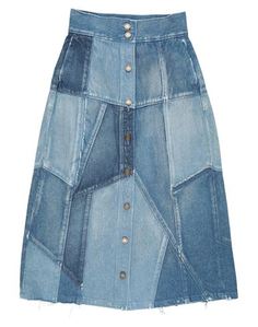 Юбка миди Saint Laurent