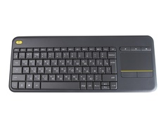 Клавиатура Logitech Wireless Touch Keyboard K400 Plus Black 920-007147