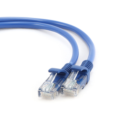 Сетевой кабель Gembird Cablexpert UTP cat.5e 3m Blue PP12-3M/B