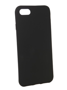 Чехол Brosco для APPLE iPhone 8 Black Matte IP8-COLOURFUL-BLACK