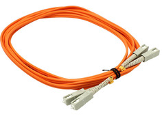 Сетевой кабель Vcom Optical Patch Cord SC-SC UPC Duplex 3m VDU202-3M
