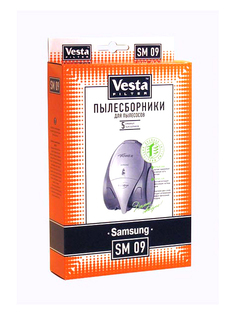 Мешки пылесборные Vesta Filter SM 09
