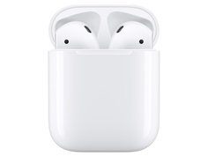 Наушники APPLE AirPods (ver2) Lightning Charging Case MV7N2