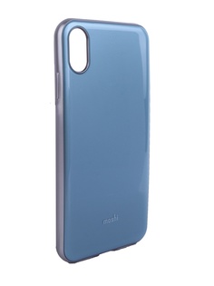 Чехол Moshi для APPLE iPhone XS Max iGlaze Blue 99MO113632