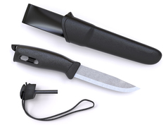 Нож Morakniv Companion Spark Black - длина лезвия 104мм 13567