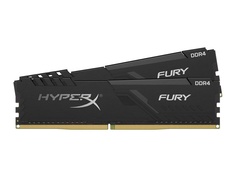 Модуль памяти HyperX Fury Black DDR4 DIMM 2666MHz PC4-21300 CL16 - 16Gb KIT (2x8Gb) HX426C16FB3K2/16