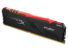 Модуль памяти HyperX Fury RGB DDR4 DIMM 2400Mhz PC-19200 CL15 - 8Gb HX424C15FB3A/8