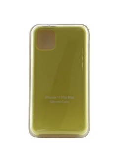 Чехол Innovation для APPLE iPhone 11 Pro Max Silicone Hot Yellow 16476