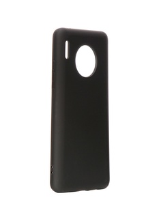 Чехол DF для Huawei Mate 30 Silicone Black hwOriginal-05