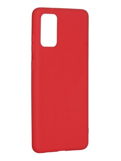 Чехол Pero для Samsung Galaxy S20 Plus Soft Touch Red CC01-S20PR ПЕРО