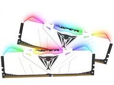 Модуль памяти Patriot Memory Viper RGB DDR4 DIMM 3200MHz PC4-25600 CL16 - 16Gb KIT (2x8Gb) PVR416G320C6KW