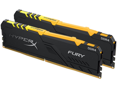 Модуль памяти HyperX Fury RGB DDR4 DIMM 3733Mhz PC-29800 CL19 - 16Gb Kit (2x8Gb) HX437C19FB3AK2/16