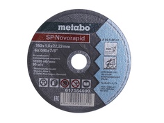 Диск Metabo SP-Novorapid 150x1.0x22.23mm RU отрезной для нержавеющей стали 617164000